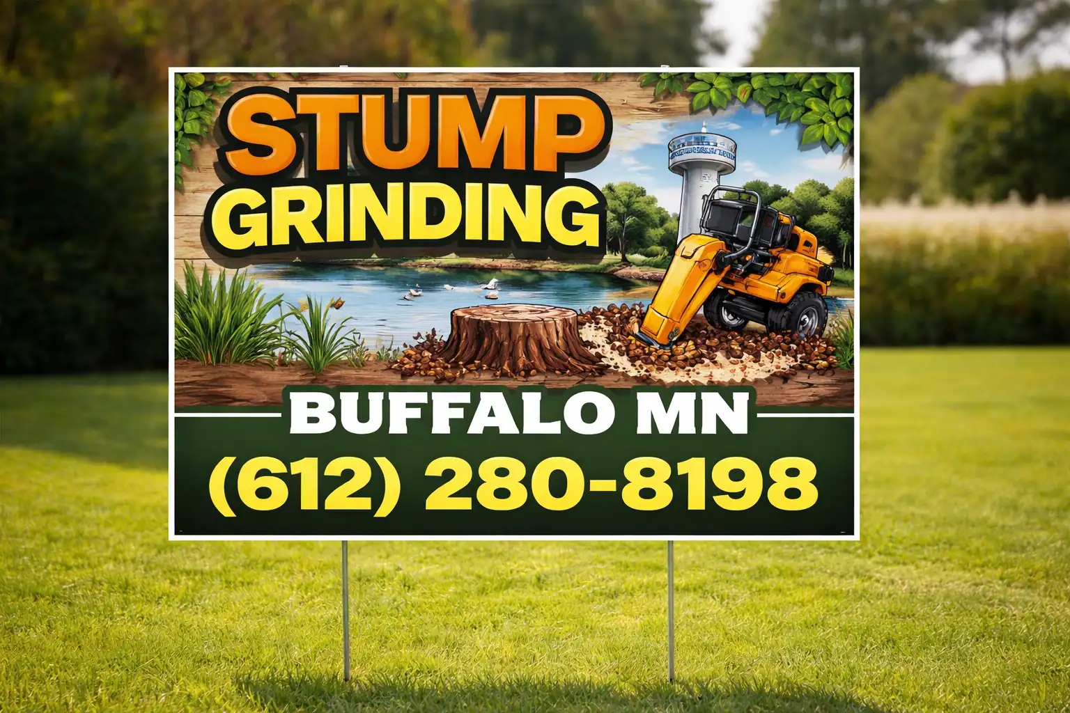 Expert Stump Grinding in Buffalo, MN – Reclaim Your Yard Hassle-Free