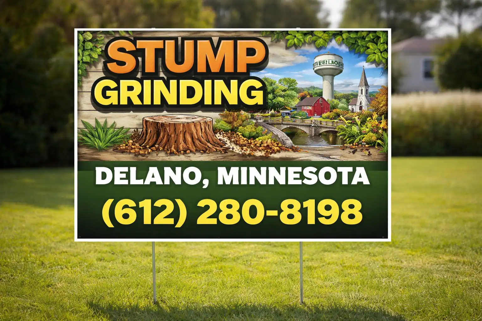 Safe, Efficient Stump Grinding in Delano—We Come Right to Your Yard