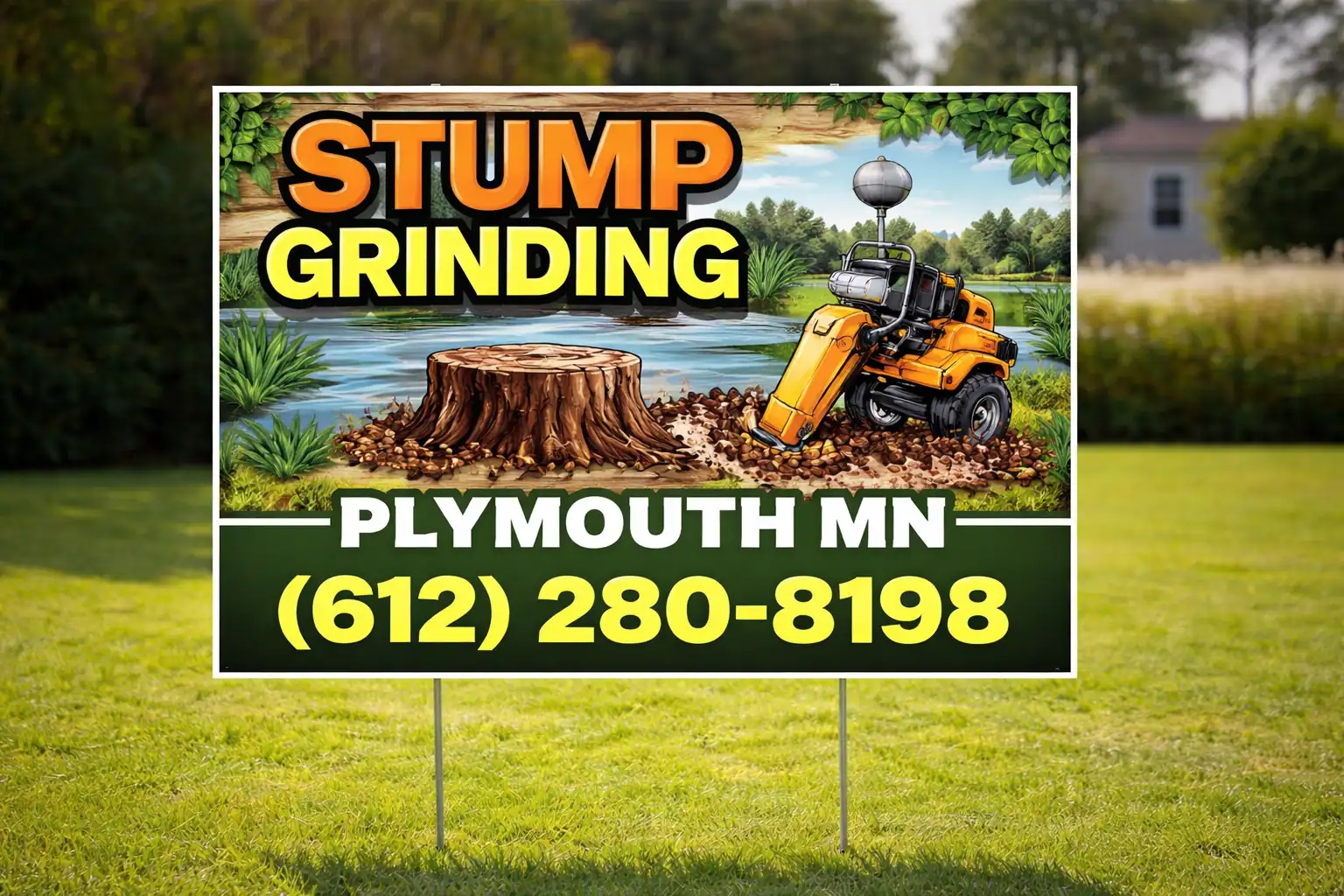 Expert Stump Grinding in Plymouth MN – Smooth Yard, No Hassle